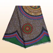 New Hot Sale African Wax Fabric Nigerian Ankara Block Prints Batik High Quality Sewing Cloth